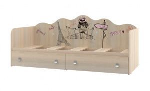 Кровать для детской КР24 Париж в Мегионе - megion.ok-mebel.com | фото