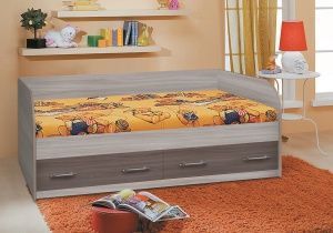 Кровать с ящиками Сказка 800 в Мегионе - megion.ok-mebel.com | фото